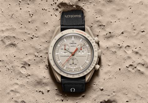 omega swatch watch moon